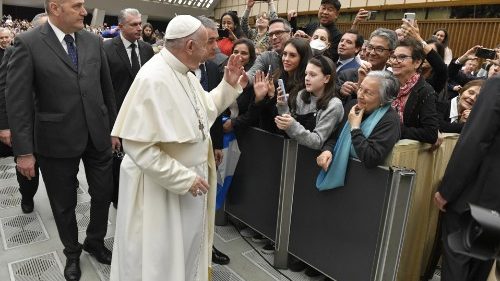 Pope's General Audience of 19 February 2020