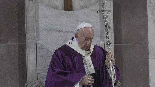 Liturgische Feiern: Aschermittwoch mit Papst Franziskus