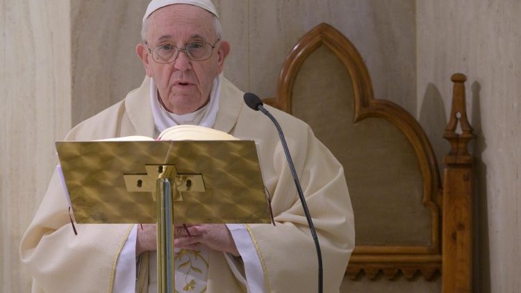 Messe à Ste-Marthe: le pape François donne la parole à la Vierge Marie Cq5dam.thumbnail.cropped.750.422
