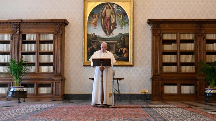 教皇フランシスコ、2020年4月13日、「復活の月曜日」の正午の祈り
