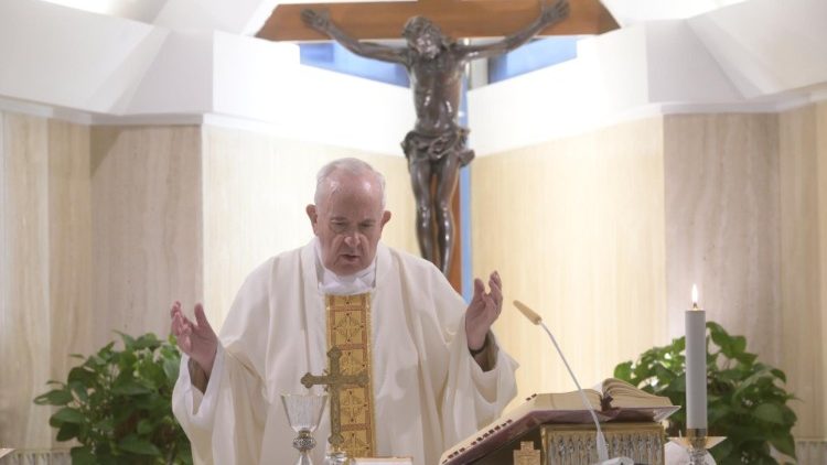 A pápa a keresztény merészségről, bátorságról elmélkedett homíliájában