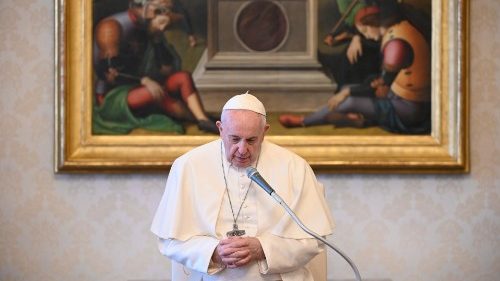 El Papa invoca la protección de Santa Catalina para Italia y Europa por el Covid-19