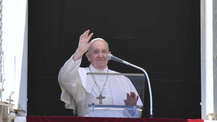 Påven Franciskus vid angelus 19 juli 2020 