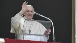 Le Pape François lors de l'Angélus du dimanche 30 août 2020.