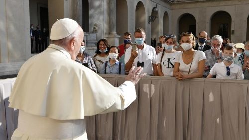 教皇フランシスコ　2020年9月9日の一般謁見