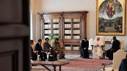 Audiencia en el Vaticano del Comité del Premio Zayed a la Fraternidad Humana (2020)