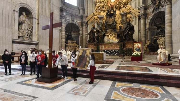  Santa Messa con consegna della Croce della Giornata Mondiale della Gioventu', 2020.11.22