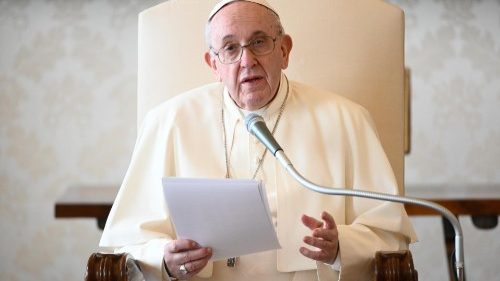 Påven: Välsignelsebönen är vårt svar på Guds gåvor