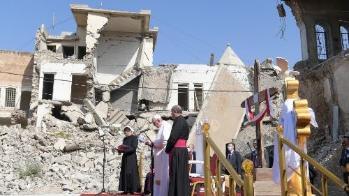 Oração do Papa em Mosul: “A fraternidade é maior que o fratricídio"