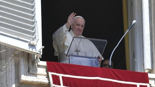 Папа Франциск на молитвата Царице Небесна,  25 април 2021