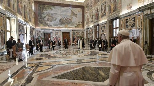 Pope to diplomats: Promote 'culture of care' to emerge from current crisis