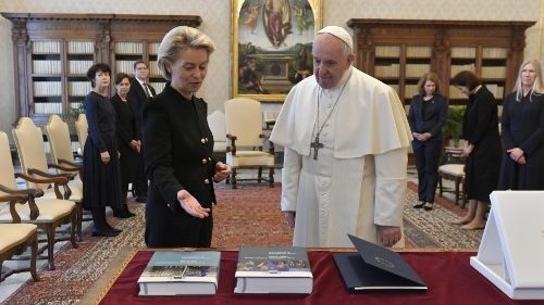 Le Pape rencontre Ursula von der Leyen au Vatican 