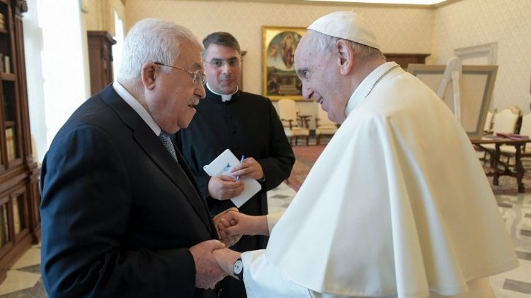 Papa Franjo i Mahmud Abbas