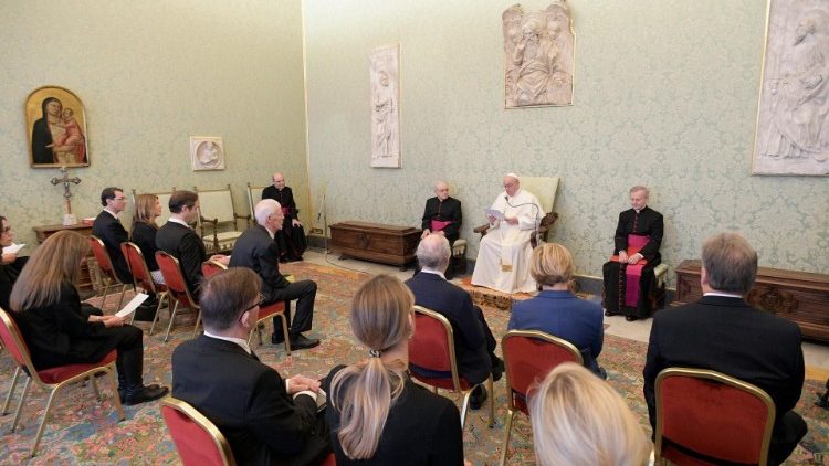 Papież Franciszek przyjął w Watykanie członków Akademii Szwedzkiej
