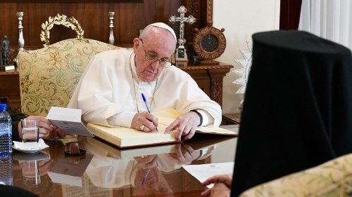 El Papa Francisco, juntos en el camino de la unidad