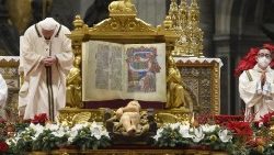 O Papa Francisco na Missa da Noite de Natal - 24.12.2021 (Vatican Media)