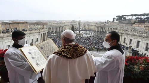 Vianočné posolstvo pápeža Františka Urbi et Orbi