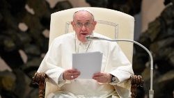 教皇フランシスコ 　2022年1月12日の一般謁見　バチカン・パウロ6世ホール
