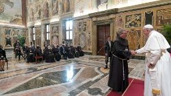 Pápež prijal na audiencii komunikátorov Kustódie Svätej zeme