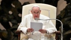 教皇フランシスコ　2022年1月19日の一般謁見　バチカン・パウロ6世ホール