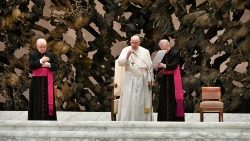 教皇フランシスコ　2022年1月26日の一般謁見　バチカン・パウロ6世ホール