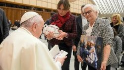 Spotkanie Papieża z Lidią Maksymowicz