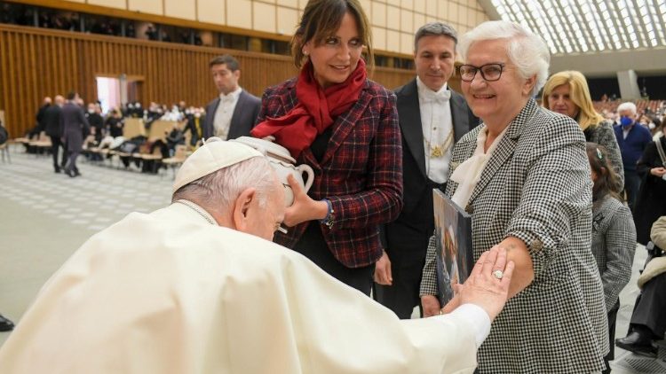 O encontro nesta quarta-feira do Papa com Lídia Maksymowicz