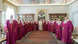Encontro do Papa com os Prelados Auditores do Tribunal da Rota Romana