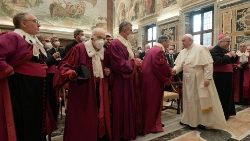 Papst Franziskus zur Eröffnung des Gerichtsjahres der römischen Rota am 27. Januar 2022