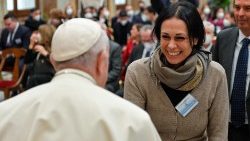 البابا فرنسيس يستقبل الاتحاد الدولي لوسائل الاعلام الكاثوليكية 