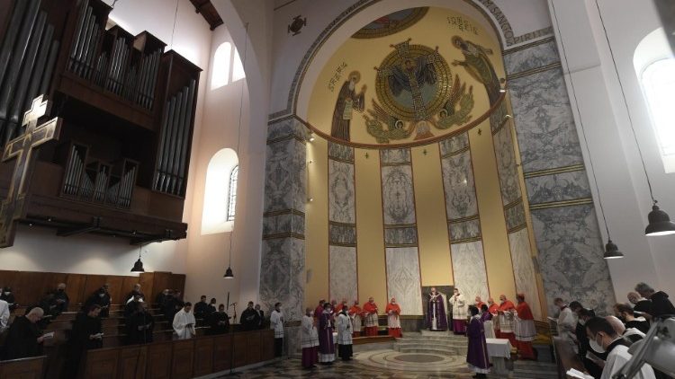 La Messa per il mercoledì delle ceneri del 2022, presieduta dal cardinale Pietro Parolin