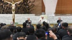 Papa Francesco all'incontro con i partecipanti al Corso sul Foro Interno promosso dalla Penitenzeria Apostolica