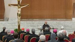 4e prédication de Carême en Salle Paul VI, le 1er avril 2022
