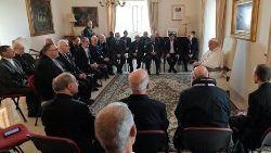 El Papa visita a sus hermanos jesuitas en Malta, en el marco de su viaje apostólico.