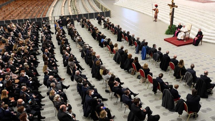 Audiencja Papieża dla członków Rady Sądownictwa