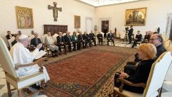 Pope Francis addressed a delegation from the Marcello Candia Foundation