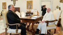 Pope Francis receives Viktor Orbán in private audience