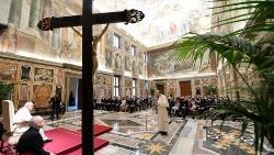 Audiência do Papa Francisco aos participantes do Simpósio promovido pela Associação Fiat (Vatican Media)