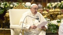 教皇フランシスコ、神のいつくしみの主日のミサで　2022年4月25日　バチカン・聖ペトロ大聖堂