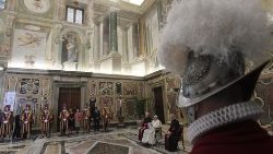 Papa Francesco riceve le Guardie Svizzere Pontificie in occasione del Giuramento