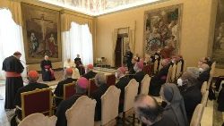 A audiência com o Papa em que participou dom Paulo, membro do Pontifício Conselho para Unidade dos Cristãos