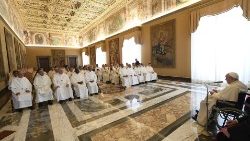 Audiência do Papa Francisco aos Padres Mercedários - 07.05.2022 (Vatican Media)