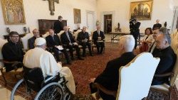 Popiežius susitiko su jėzuitų žurnalų redaktoriais