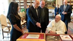 教宗接见北马其顿总理科瓦切夫斯基