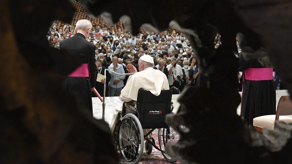 El Papa, con los cursillos de la cristiandad