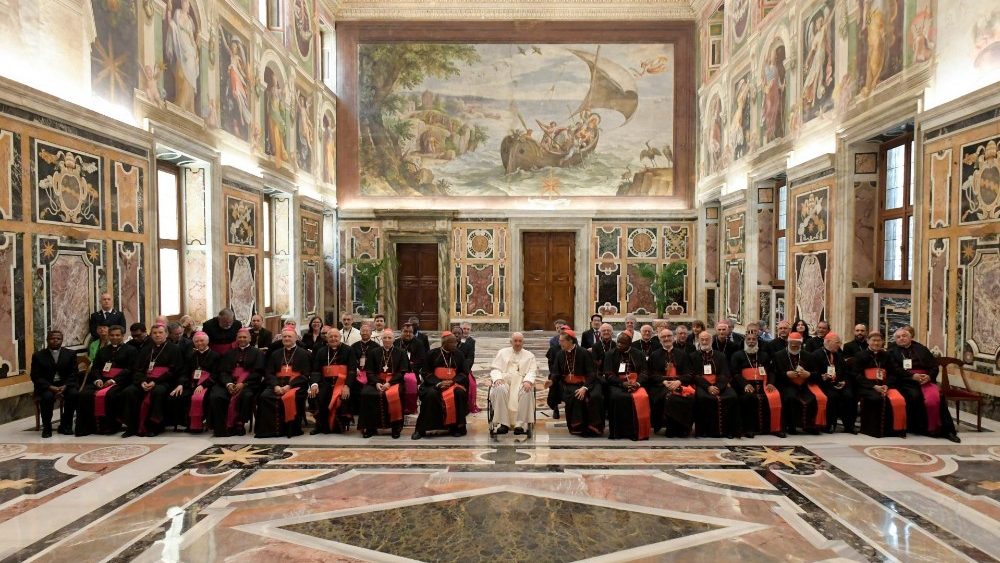 El Papa, con la Plenaria del Dicasterio para el Diálogo Interreligioso