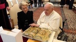 Bei der Begegnung an diesem Freitag im Vatikan
