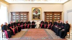 Il Papa tra i vescovi del Brasile in Visita ad Limina