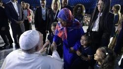 Um dos momentos do Festival das Famílias, na abertura do X Encontro Mundial das Famílias - 22.06.2022 (Vatican Media)