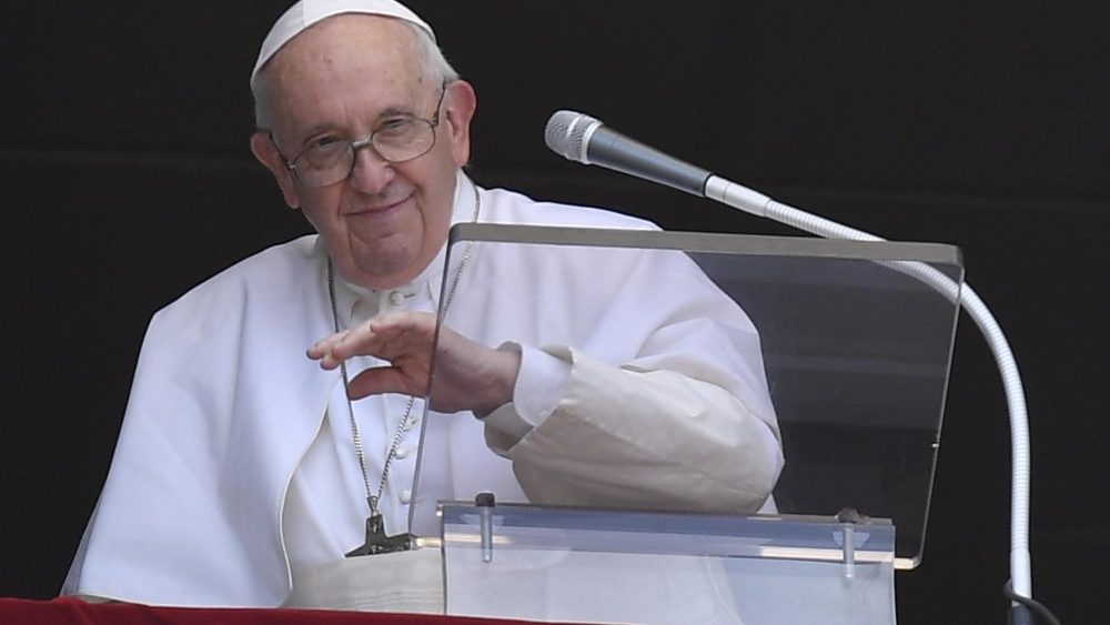 Der Papst beim Angelus